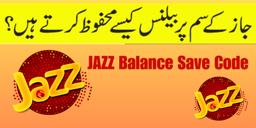 Balance save code jazz