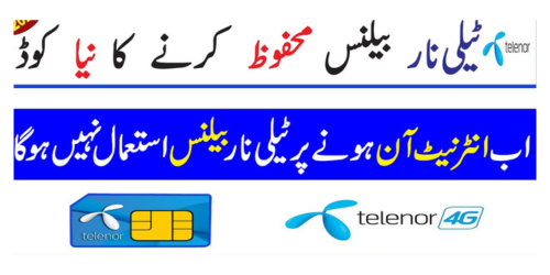 balance save code telenor