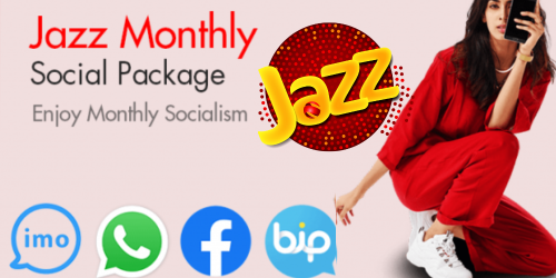 Jazz monthly social package