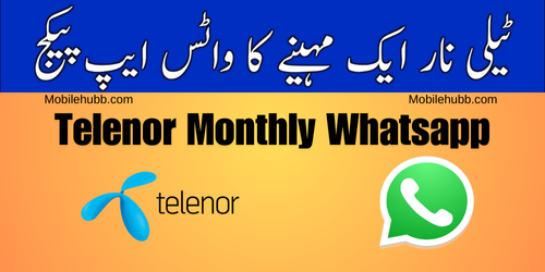 Telenor Whatsapp Package