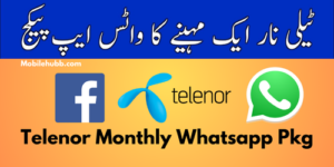 Whatsapp Pkg Telenor Monthly code